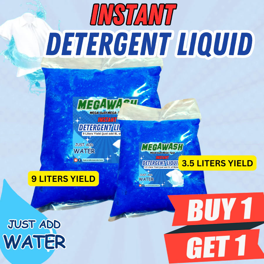 MEGAWASH Buy 1 Take 1 Instant DIY Detergent Liquid