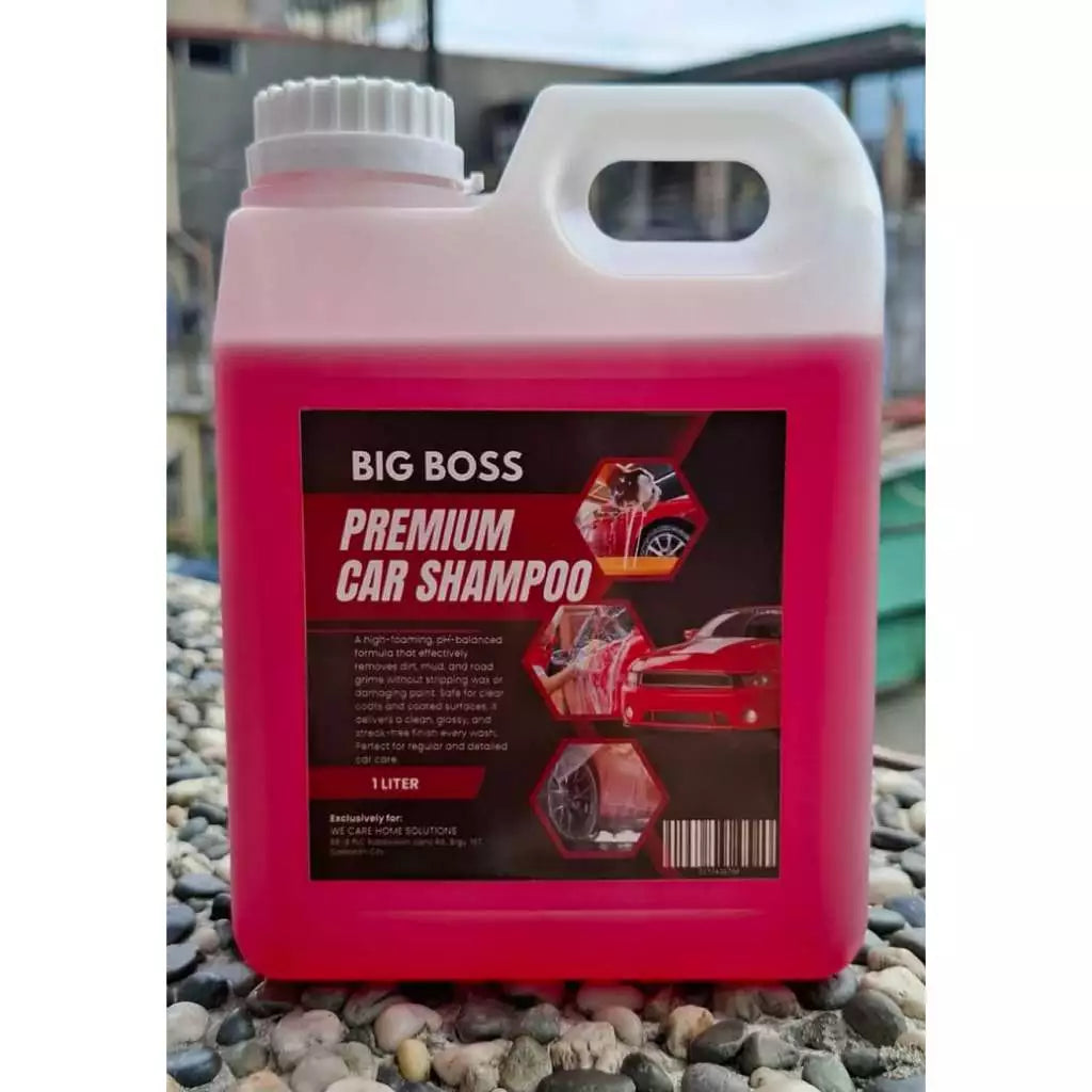 BIG BOSS Premium Car Shampoo / Motorcycle Shampoo 1 Liter